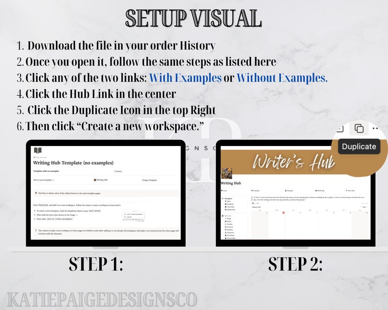 Beginner-friendly Notion Writing Hub Template for All Types of Writers ...