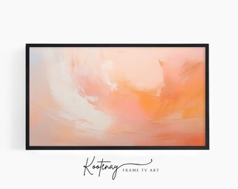 Samsung Frame TV Art - 37 Abstract | Abstract Frame Tv Art | Minimalist Frame TV Art| Color TV art | Painting Tv art | tv frame art