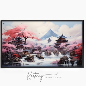 Samsung Frame TV Art - Jodogahama | Watercolor Frame Tv Art | Painting Art For Frame TV | Digital TV File | Digital Art For Frame