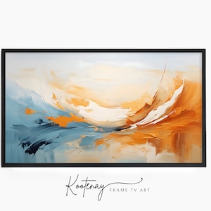Samsung Frame TV Art - 6 Abstract | Abstract Frame Tv Art | Minimalist Frame TV Art| Color TV art | Painting Tv art | tv frame art
