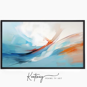 Samsung Frame TV Art - 28 Abstract| Abstract Frame Tv Art | Minimalist Frame TV Art| Color TV art | Painting Tv art | tv frame art