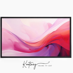 Samsung Frame TV Art - 42 Abstract | Abstract Frame Tv Art | Minimalist Frame TV Art| Color TV art | Painting Tv art | tv frame art