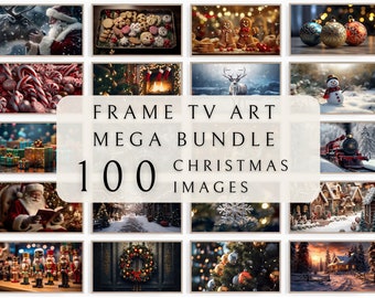 Samsung Frame TV Art Set - Christmas | Frame Art Collection | Mega Collection | Digital Art For Frame | Digital Download | Holidays TV art