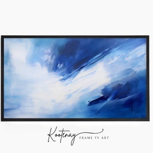 Samsung Frame TV Art - 63 Abstract | Abstract Frame Tv Art | Minimalist Frame TV Art| Color TV art | Painting Tv art | tv frame art