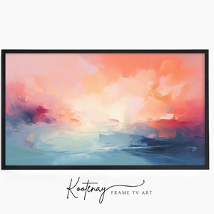 Samsung Frame TV Art - 11 Abstract | Abstract Frame Tv Art | Minimalist Frame TV Art| Color TV art | Painting Tv art | tv frame art