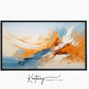 Samsung Frame TV Art - 74 Abstract | Abstract Frame Tv Art | Minimalist Frame TV Art| Color TV art | Painting Tv art | tv frame art