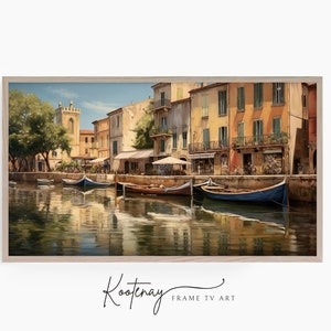 Samsung Frame TV Art - Narbonne | Painting Frame Tv Art | Vintage Art For Frame TV | Digital TV File | Digital Art For Frame