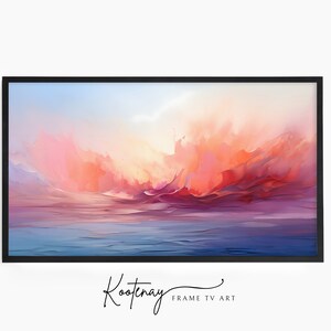Samsung Frame TV Art - 27 Abstract | Abstract Frame Tv Art | Minimalist Frame TV Art| Color TV art | Painting Tv art | tv frame art