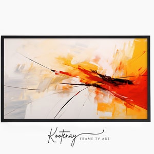 Samsung Frame TV Art - 67 Abstract | Abstract Frame Tv Art | Minimalist Frame TV Art| Color TV art | Painting Tv art | tv frame art