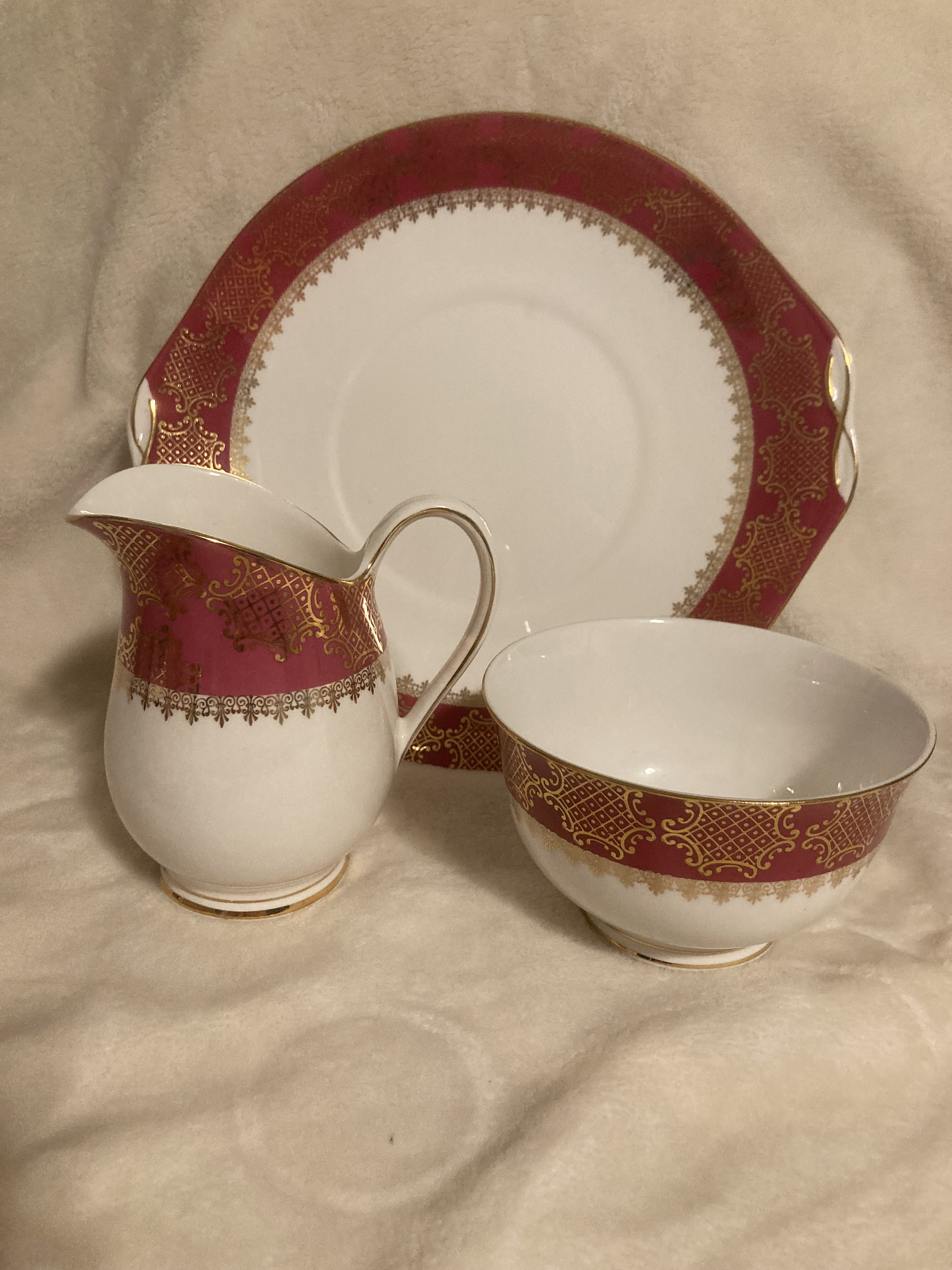 21 Piece Bone China Tea Set by Queen Anne Made in England Etsy