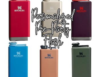Stanley Pre Party Flask 8 0z, Tarrot Designs.