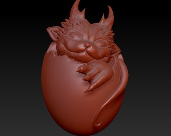 Dragon egg 3D Prints STL File