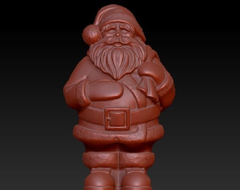Christmas,Santa Claus ornament 3D Prints/3D models for CNC Router STL File