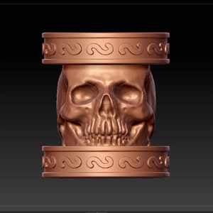 Halloween skull-02 3D Prints/3D models for CNC Router STL File