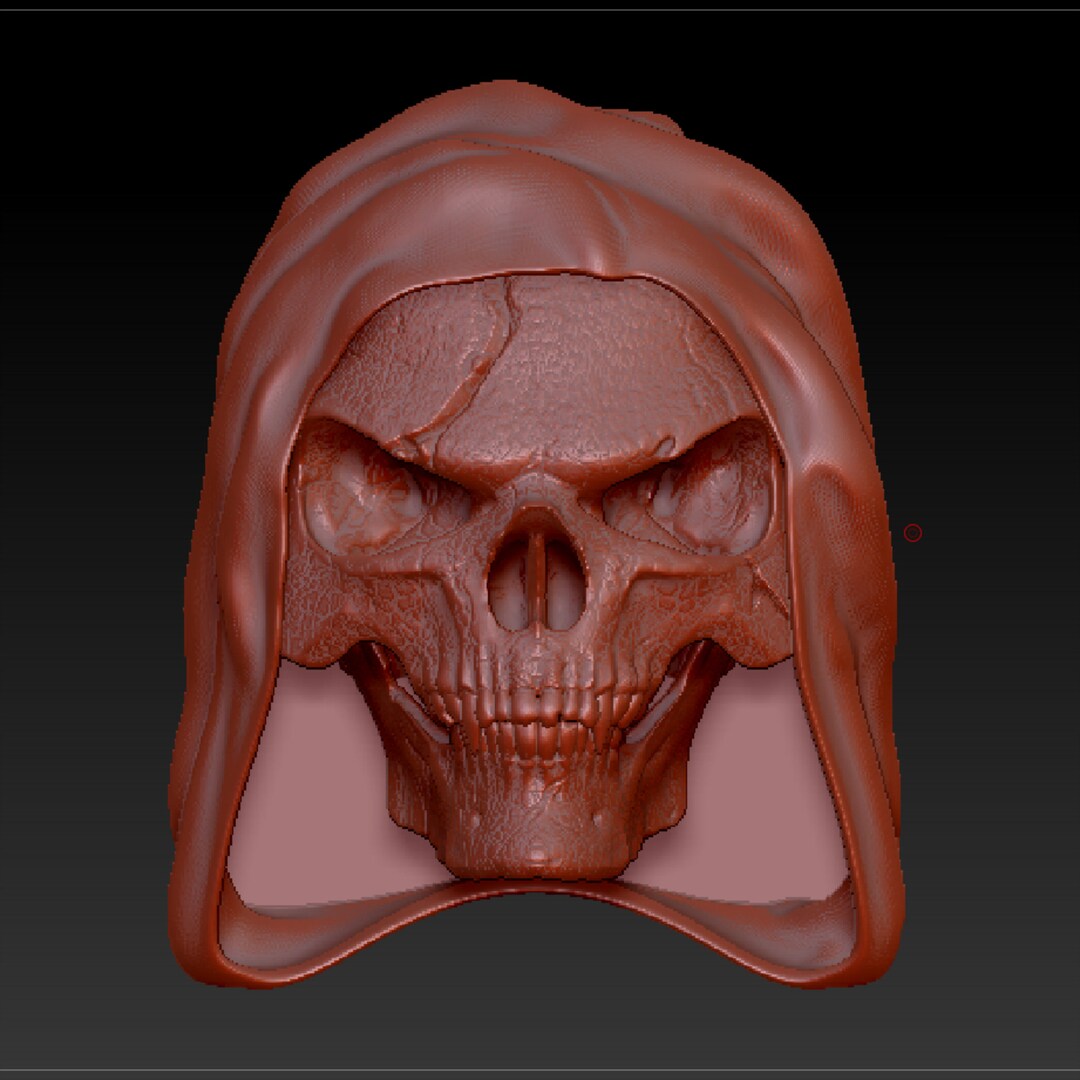 Halloween Cloak Skull 3D Prints/3d Models for CNC Router STL File - Etsy