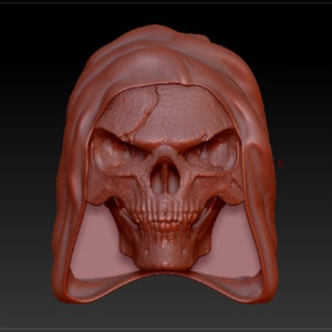 Halloween Cloak skull 3D Prints/3D models for CNC Router STL File