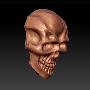 Halloween Skull 3D Prints/3d Models for CNC Router STL File - Etsy