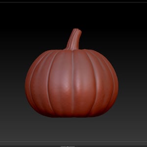 Halloween Pumpkin 3D Prints/3D models for CNC Router STL File
