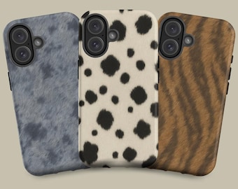 Dog Phone Case for iPhone 17 16 15 14 13 Pro Max, Dog Lover Gift, Dog Owner Gift, Dog Fur Phone Case, Personalized Dog Phone Case