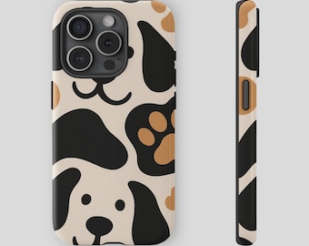 Dog Phone Case for iPhone 17 16 15 14 13 Pro Max, Dog Gifts, Dog Lover Gift, Animal Aesthetic Phone Case for Samsung Galaxy S23 S24 S25