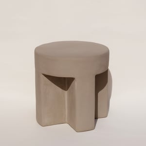 maya sculptural plaster table