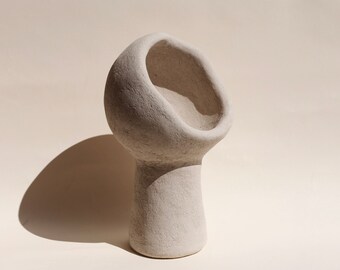 yucatan clay plaster sculpture/bowl