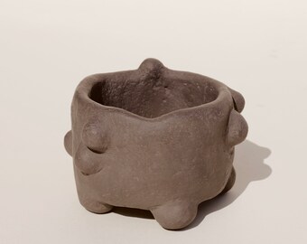 molokai clay plaster sculptural vessel