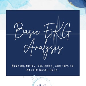 EKG Study Guide: Digital Download