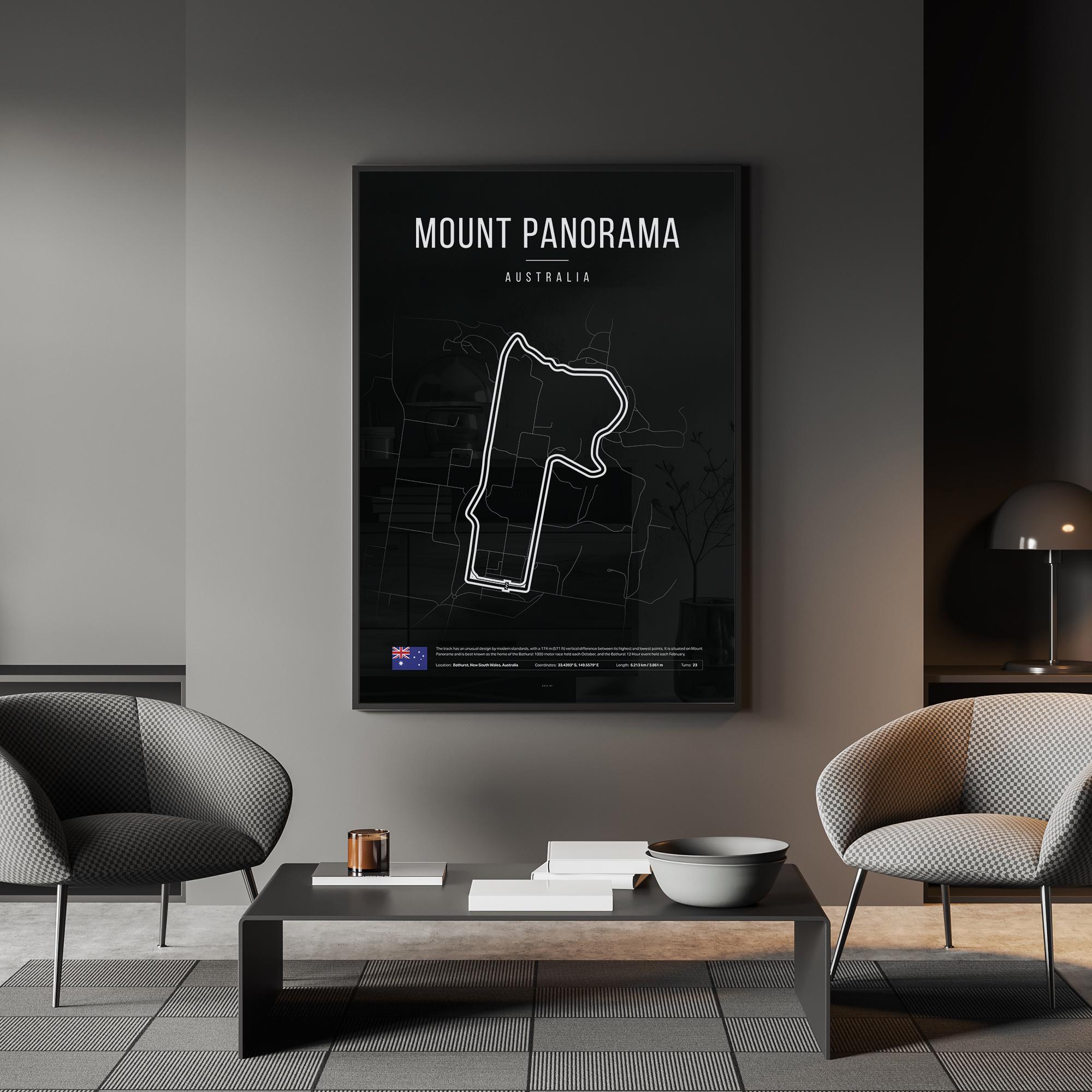 Mount Panorama Racing Mount Panorama Racing Circuit Digital Print, Bathurst Australia - Etsy ...