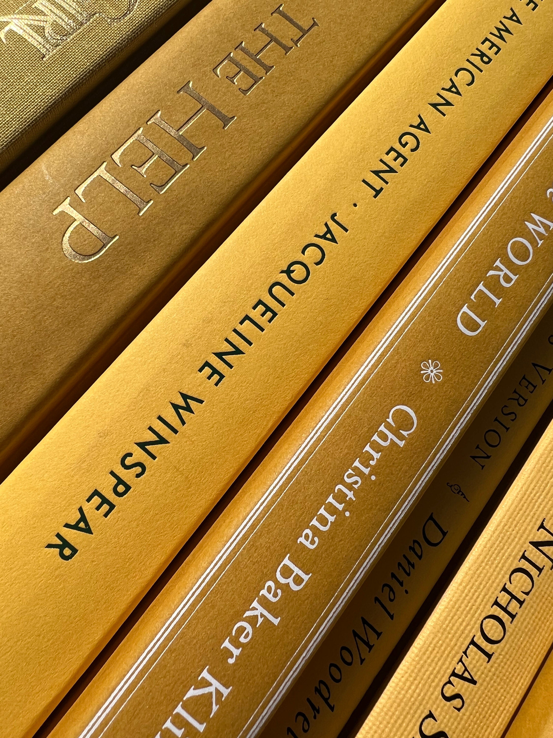 Yellow and Gold Decorative Book Bundles Bright Yellow and Etsy