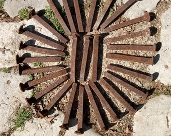 30 railroad spikes