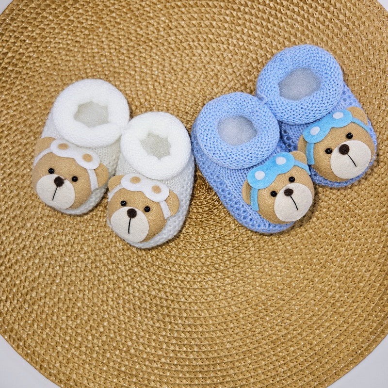Hand Knit Baby Shoes - Etsy