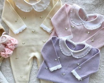 Tenue Bébé Fille Style Espagnol - Taille 0-6 Mois - Occasion Très Bon état