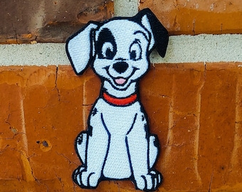 101 Dalmatians Patch 2.01" x 3.60" Disneyland Disney Parks Resorts Iron On Embroidered Patch Applique