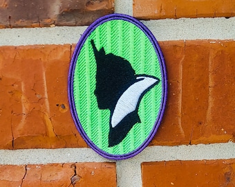 Zła Królowa Sylwetka 2.80" x 3.86" Królewna Śnieżka Disneyland Disney Parks Resorts Żelazko Na Haftowanej Łatce Aplikacja