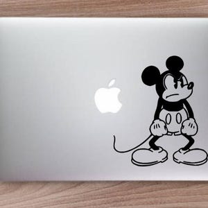 Mickey Mouse Annoyed Disney Vinyl Decal, Car Window, Laptop, Tumbler, Mirror, Bumper, Sticker