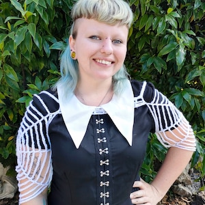 Spider Web Sleeves - Crochet Pattern PDF