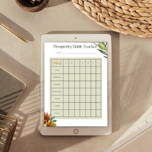 The Prosperity Habit Tracker