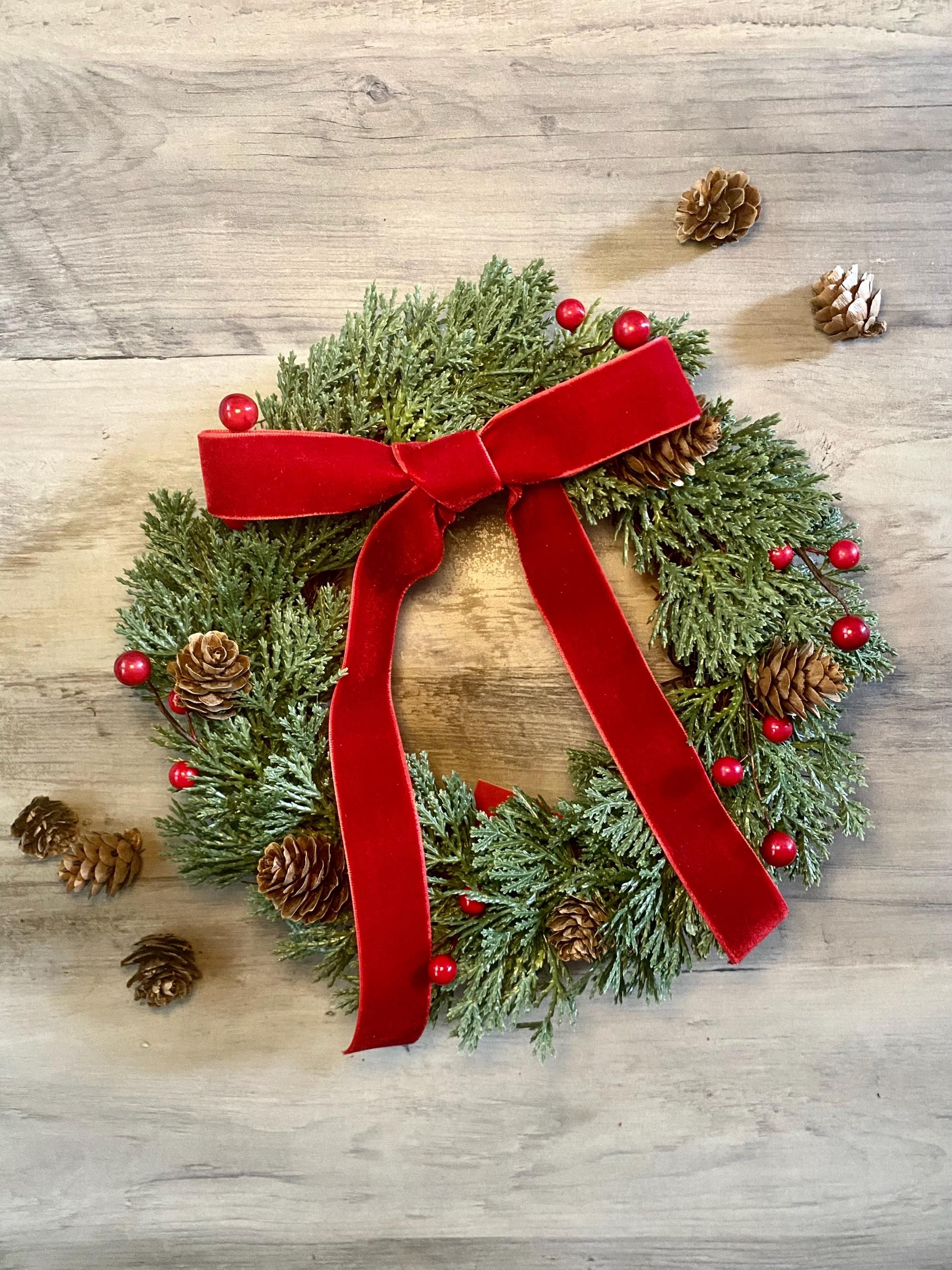 Small Christmas Wreath - Etsy