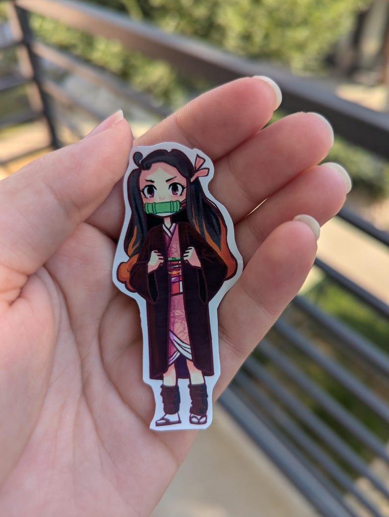Nazuko Sticker Decal Nezuko Sticker Demon Slayer Decal for Laptop Sticker for Anime Fan - Etsy