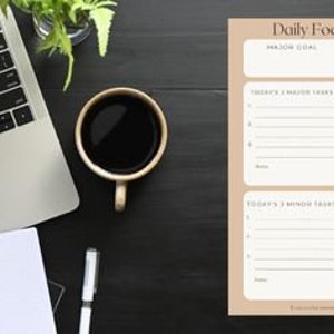 Daily Focus Planner