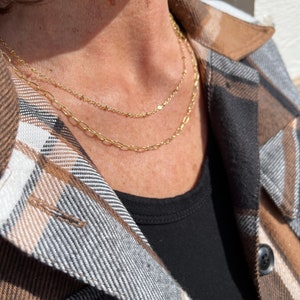 NECKLACES 14k gold filled chain necklaces / handmade jewelry / gift for her