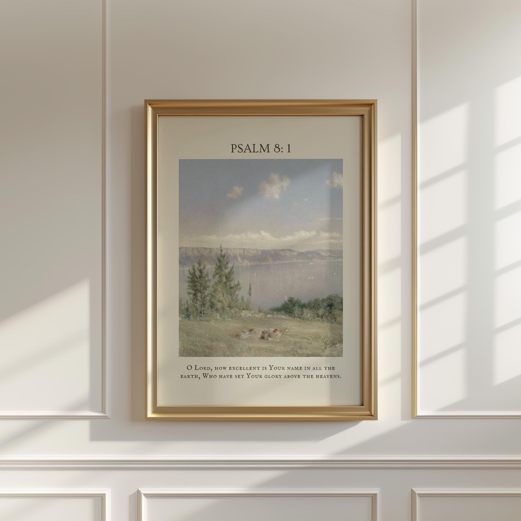 Christian Farmhouse Bible Verse Prints Vintage Scripture Wall Art Set ...