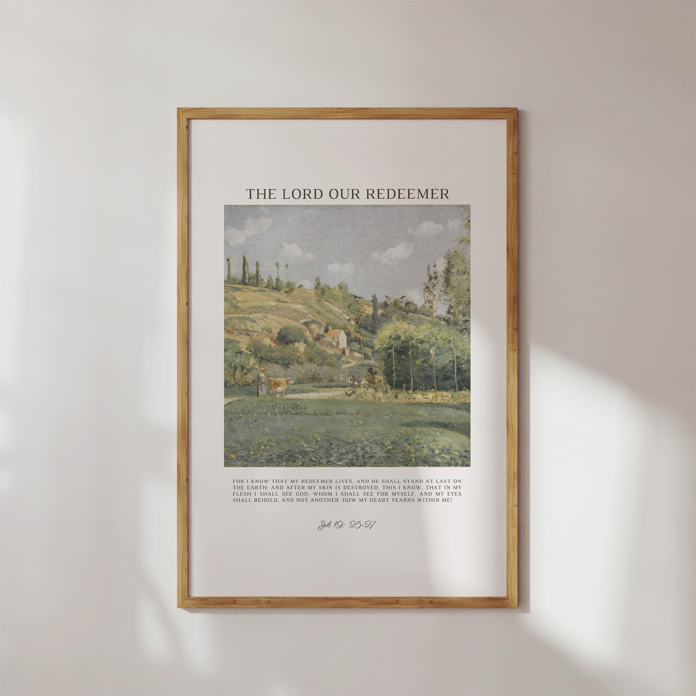 Vintage Bible Verse Prints: Names of God Christian Wall Art Set OF 6 ...