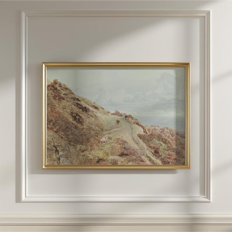 Christian Vintage Gallery, Set of 5, Cottagecore Bible Verse Wall Art, Floral Scripture Prints, Digital Download image 6