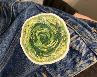 Rick and Morty Portal Sticker