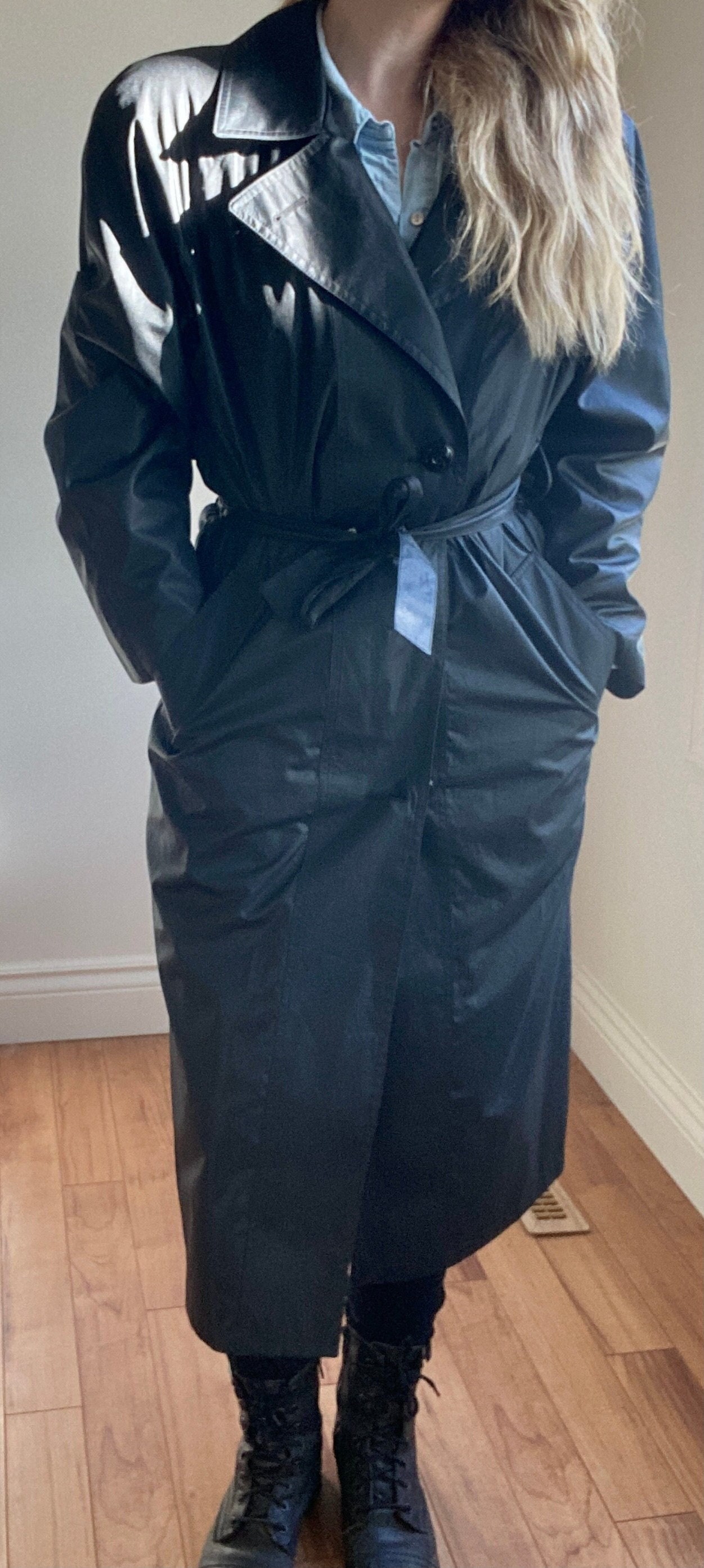 Vintage 80s Exclusively For Eaton's London Fog Trench Coat