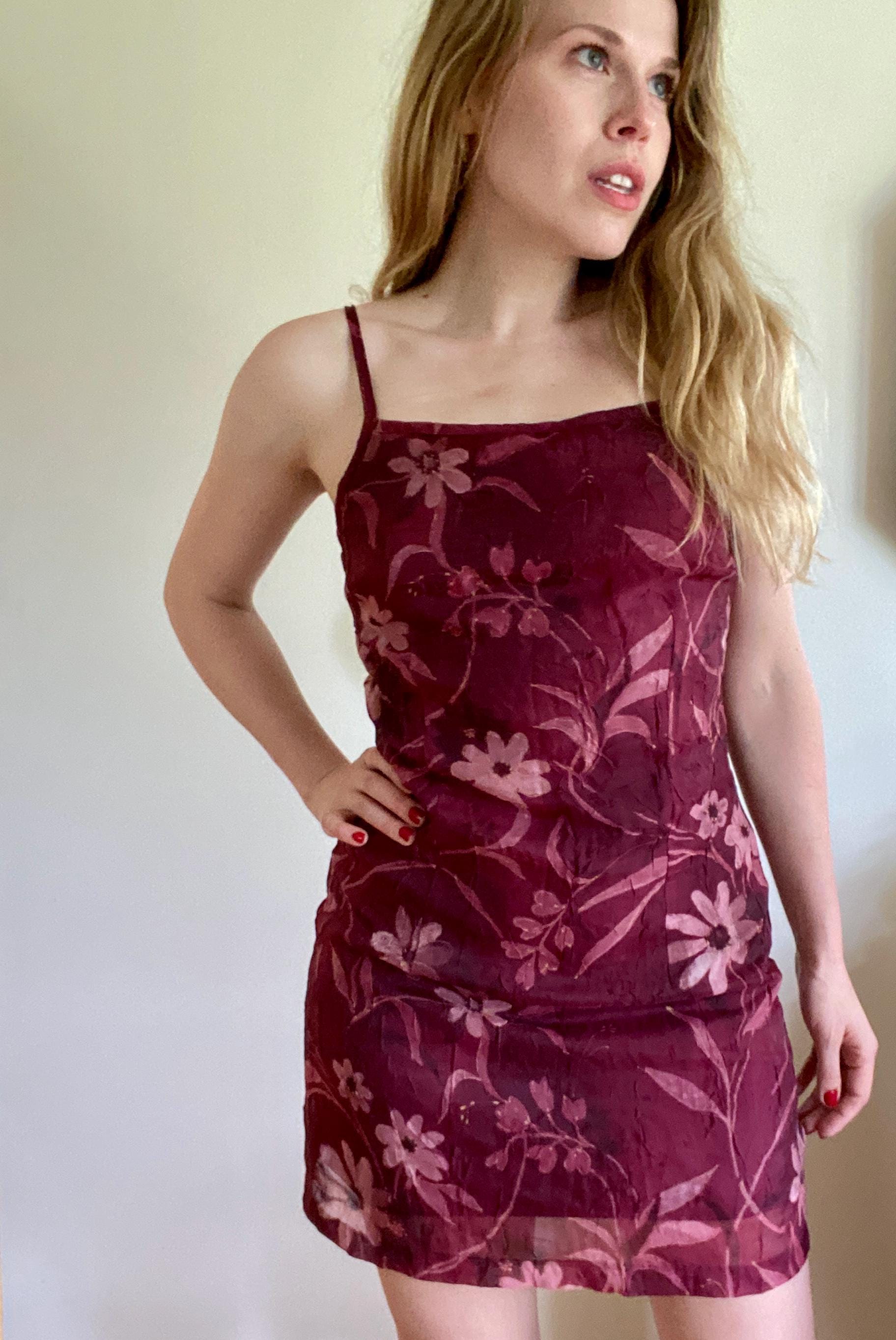 Vintage 90s Byer Too! California Mini Dress - Etsy