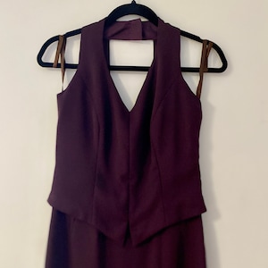 90s Vintage Two-Piece Style Dress