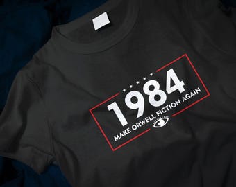 Make Orwell Fiction Again 1984 Classic T-Shirt